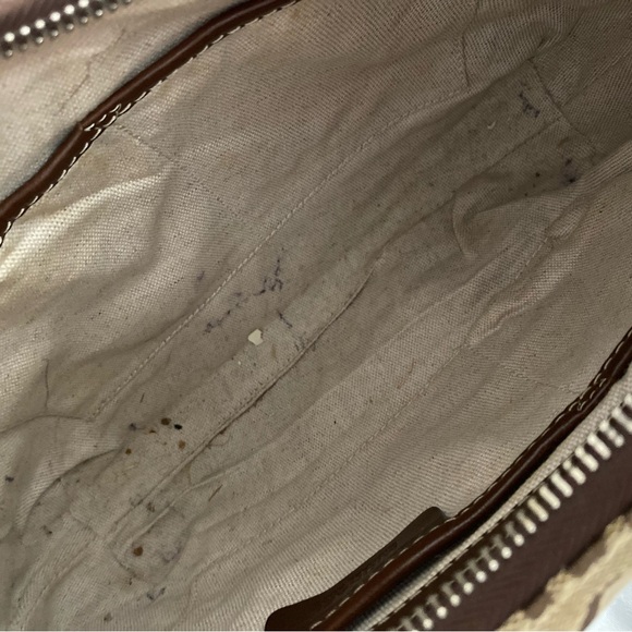 Michael Kors Brown and Tan Hobo Shoulder Bag - Picture 4 of 9